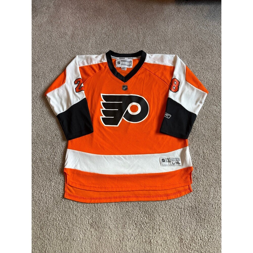 Claude Giroux Philadelphia Flyers Youth Reebok NHL Jersey Size L/XL